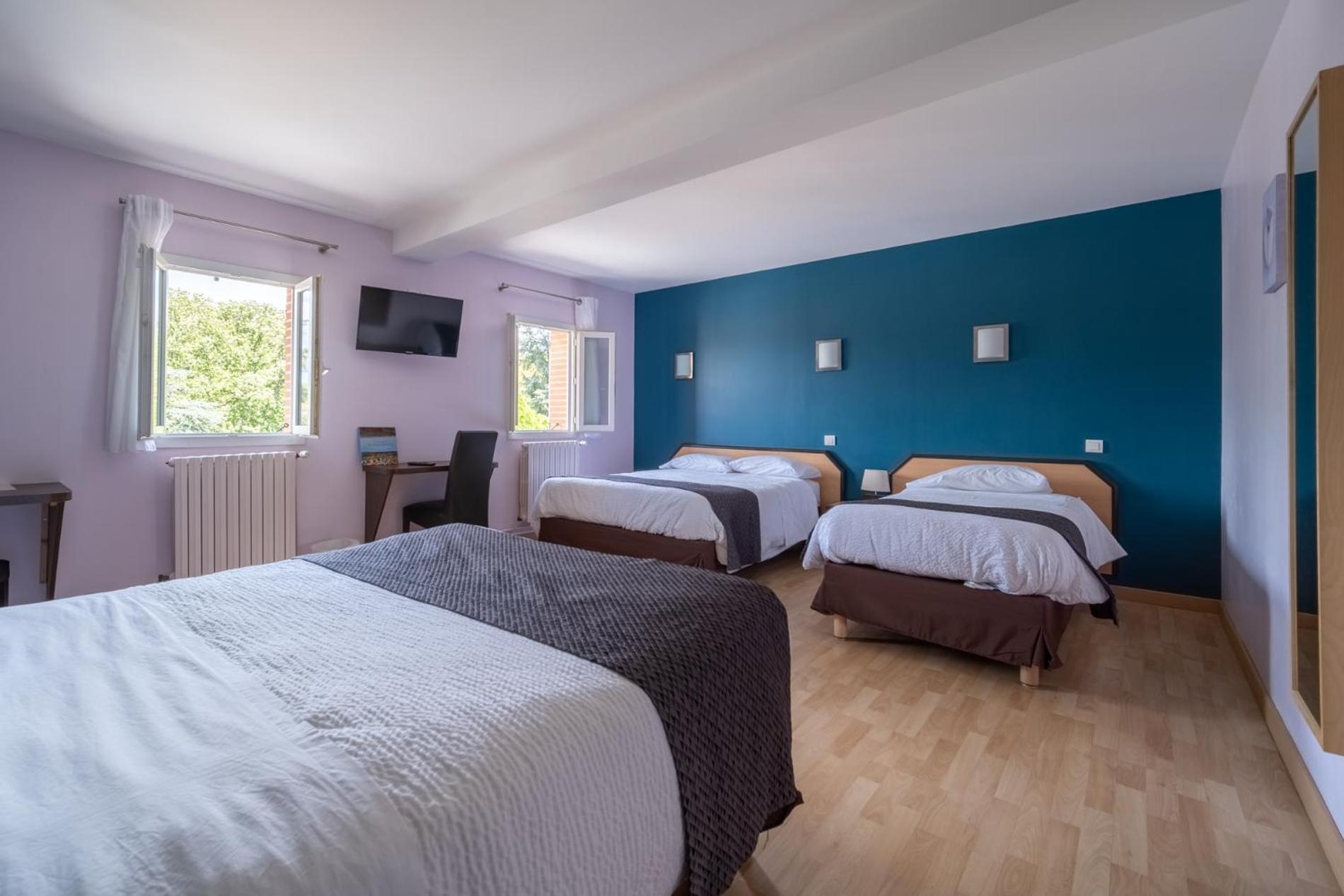 Hotel Restaurant Du Lauragais Logis De France فيلفرانش-دو لوراجيه المظهر الخارجي الصورة