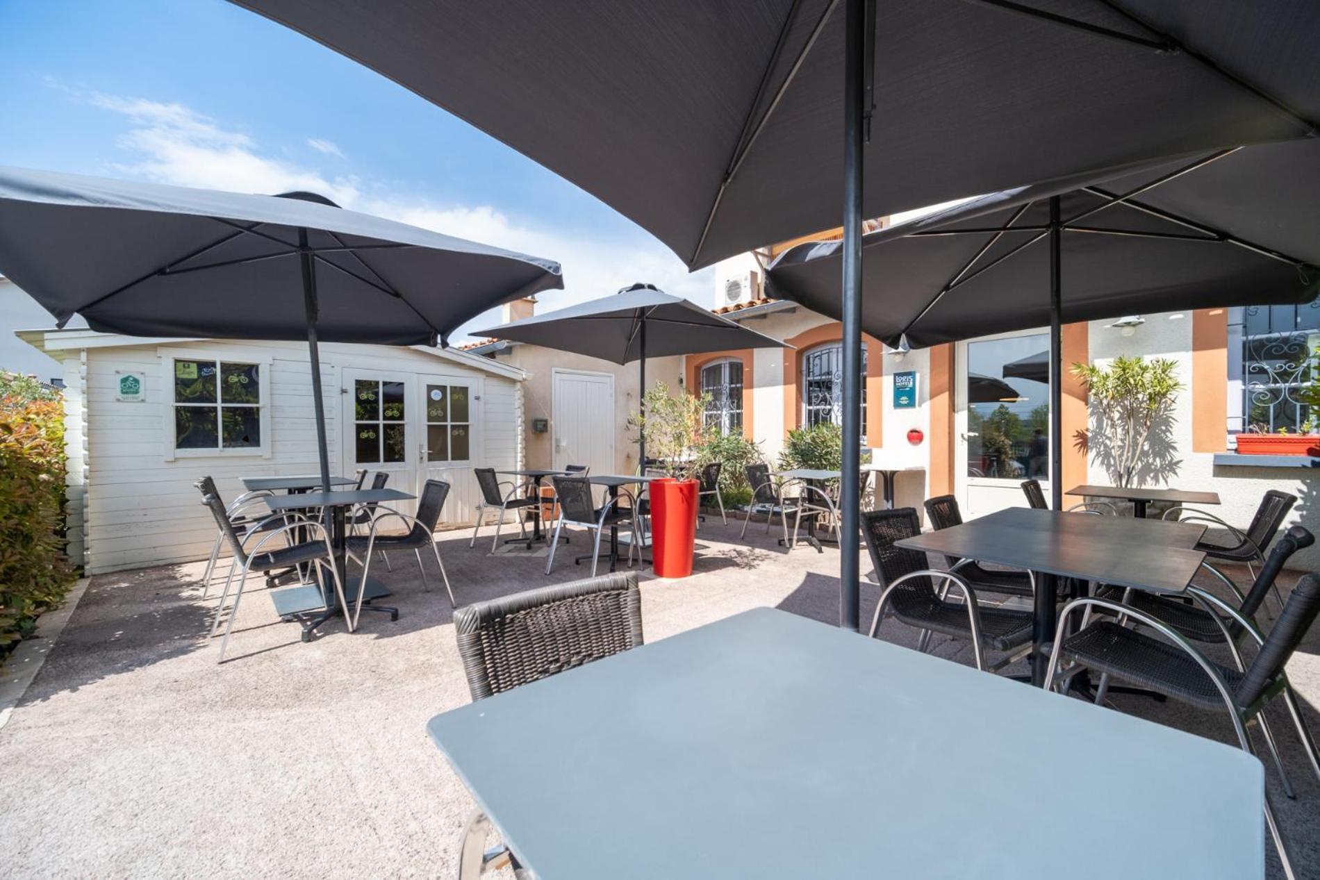 Hotel Restaurant Du Lauragais Logis De France فيلفرانش-دو لوراجيه المظهر الخارجي الصورة