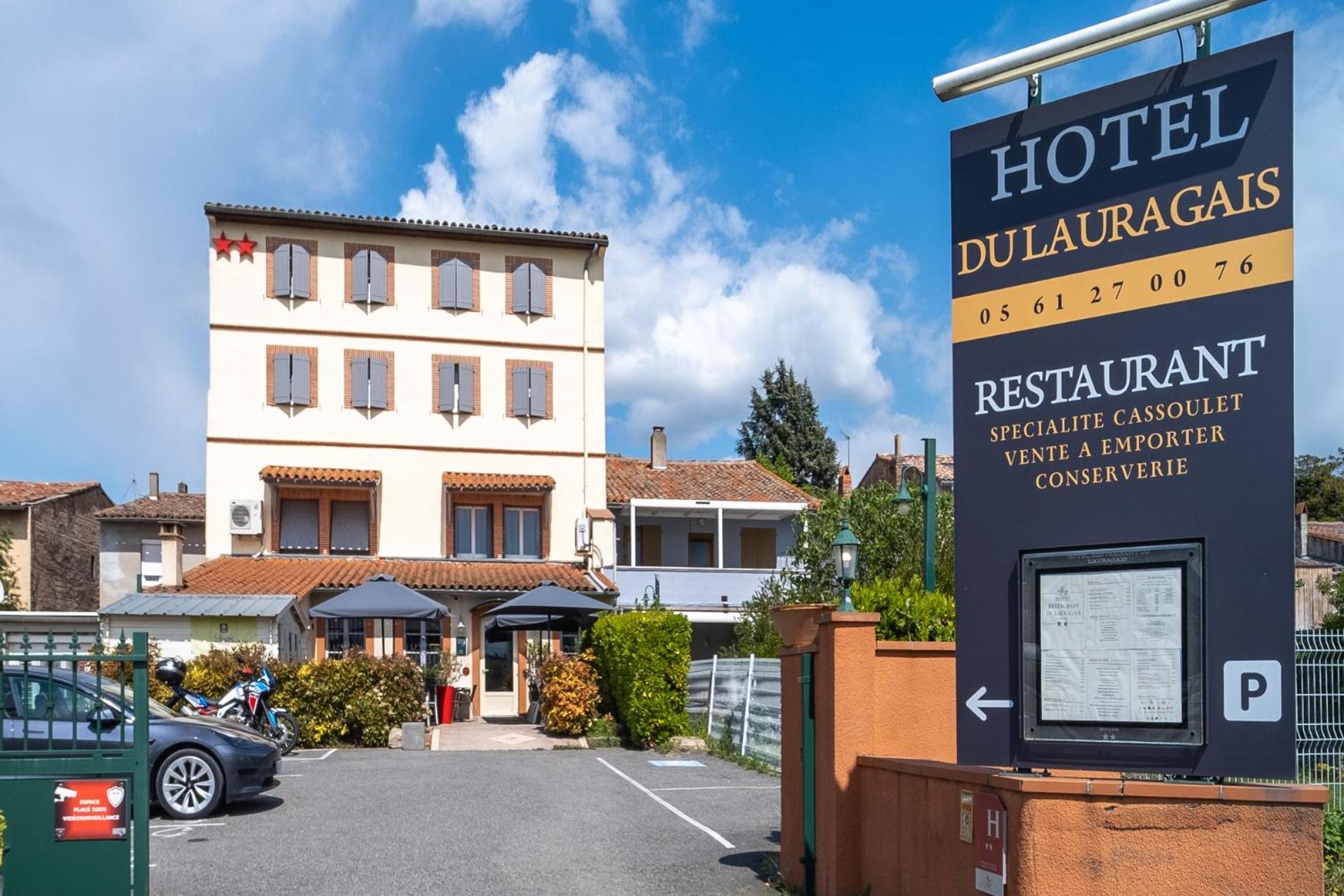 Hotel Restaurant Du Lauragais Logis De France فيلفرانش-دو لوراجيه المظهر الخارجي الصورة
