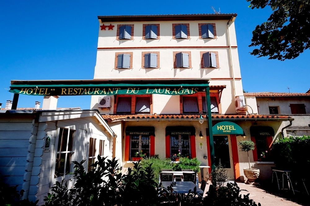 Hotel Restaurant Du Lauragais Logis De France فيلفرانش-دو لوراجيه المظهر الخارجي الصورة